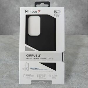 G7. Nimbus9 Cirrus 2 Case for Samsung Galaxy S22 Ultra 5G Black See Description